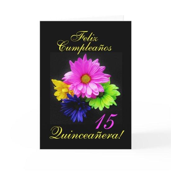 Spanish: Quinceanera 15 y.o. B-day