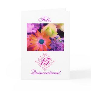 Spanish: Quinceañera-flowers