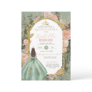 Spanish Sage Green Quinceañera 15 Anos
