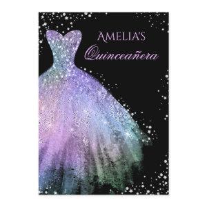 Sparkle Dress Rainbow Quinceanera