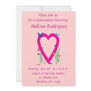 Springtime Heart Quinceañera