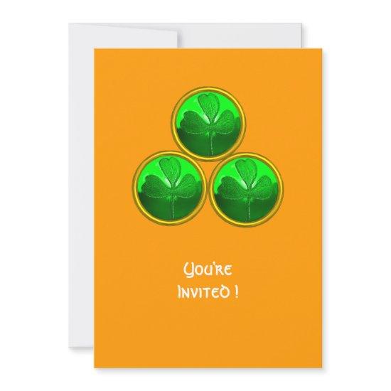 ST PATRICK'S DAY SHAMROCK TRINITY