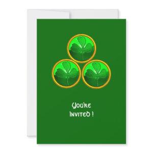 ST PATRICK'S DAY SHAMROCK TRINITY