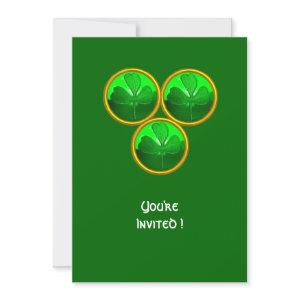 ST PATRICK'S DAY SHAMROCK TRINITY