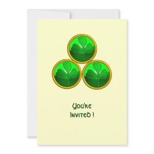 ST PATRICK'S DAY SHAMROCK TRINITY