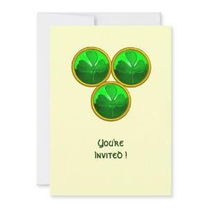 ST PATRICK'S DAY SHAMROCK TRINITY