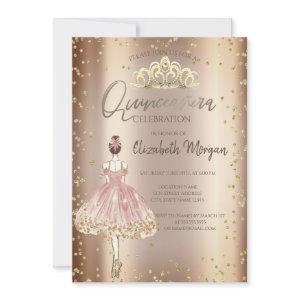 Stylish Girl,Tiara,Diamonds Cooper Quinceañera