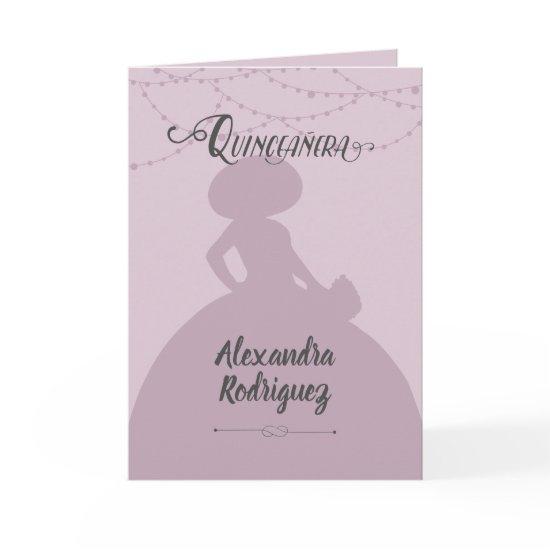 Sugared Plum Purple Charro Silhouette Quinceanera