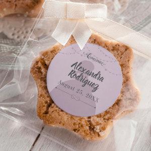 Sugared Plum & Steel Charro Silhouette Quinceanera Classic Round Sticker
