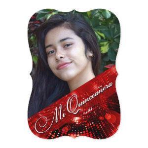Sugey2 Magic Lights Photo Quinceanera - red