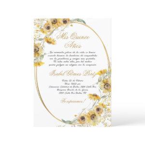 Sunflower Quinceañera