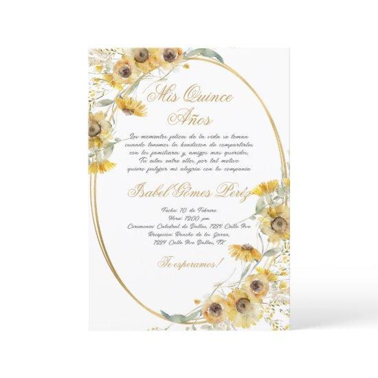 Sunflower Quinceañera