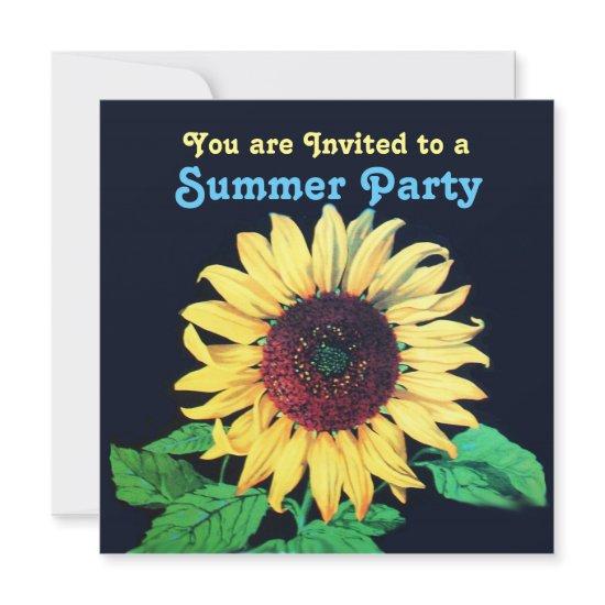 SUNFLOWER Rustic Wedding Summer Party