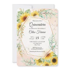 Sunflowers Quinceañera