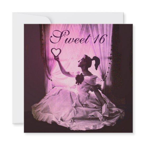 SWEET 16 BIRTHDAY PARTY,PINK FUCHSIA  BLACK DAMASK