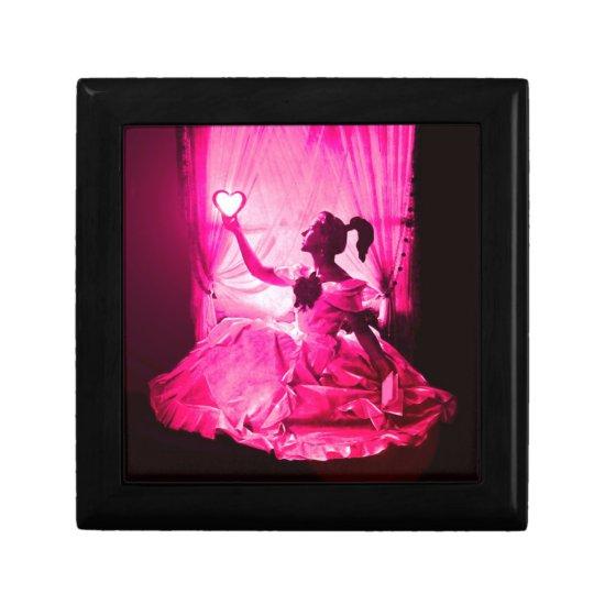 SWEET 16 BIRTHDAY PARTY,PINK FUCHSIA BLACK GIFT BOX