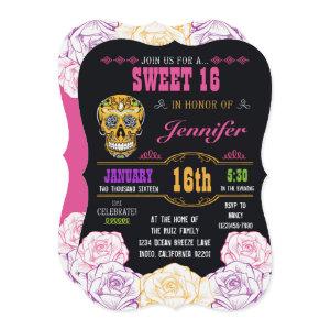 Sweet 16 Day of the Dead Sugar Skull