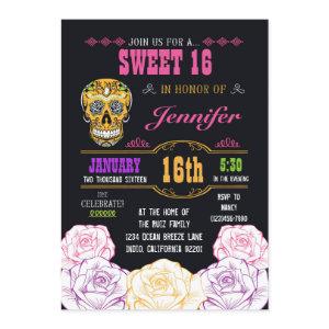 Sweet 16 Day of the Dead Sugar Skull