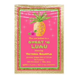 Sweet 16 Luau