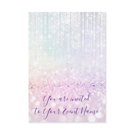 Sweet 16th 15th Quinceanera  Bridal Pastel Strings