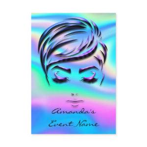 Sweet 16th Bridal Show Holograph Unicorn Pink Face