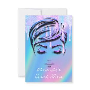 Sweet 16th Bridal Show Holograph Unicorn Pink Foot