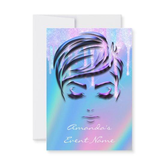 Sweet 16th Bridal Show Holograph Unicorn Pink Foot