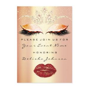 Sweet 16th Rose Diamond Bridal Quinceanera Makeup