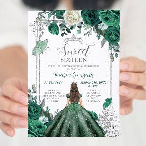 Sweet Sixteen Emerald Green & Silver Birthday