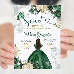 Sweet Sixteen Emerald Green & White Birthday Party