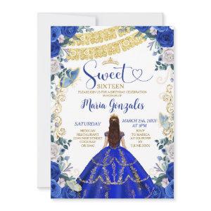 Sweet Sixteen Royal Blue Butterfly Birthday Party