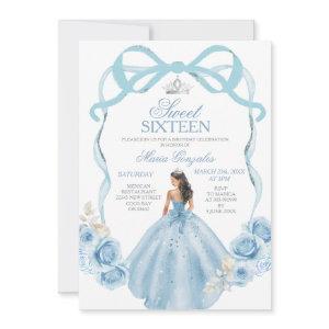 Sweet Sixteen Silver and Baby Blue Birthday