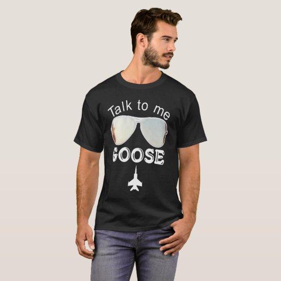 Talk to me Goose baby boy or girl   Gun T-Shirt