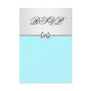 Teal Blue RSVP