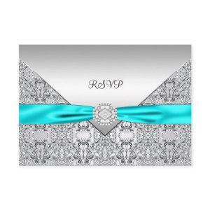 Teal Blue RSVP