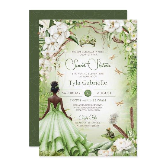 The Frog Prince Fairytale Princess Sweet 16