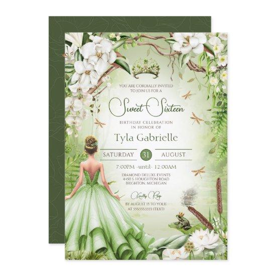 The Frog Prince Fairytale Princess Sweet 16