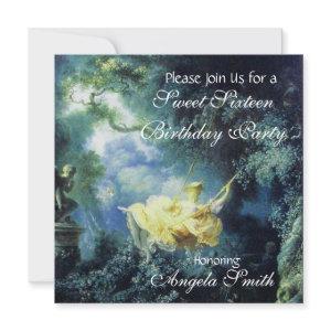 THE SWING ,SWEET SIXTEEN PARTY Blue Yellow