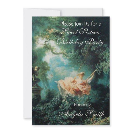 THE SWING  ,SWEET SIXTEEN PARTY Champagne Metallic