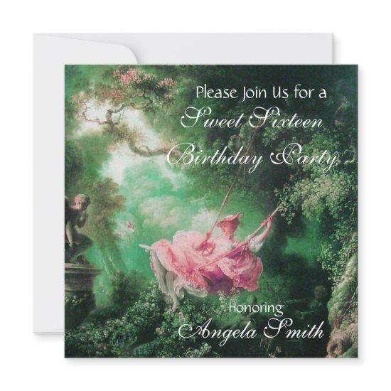 THE SWING  ,SWEET SIXTEEN PARTY Fuchsia