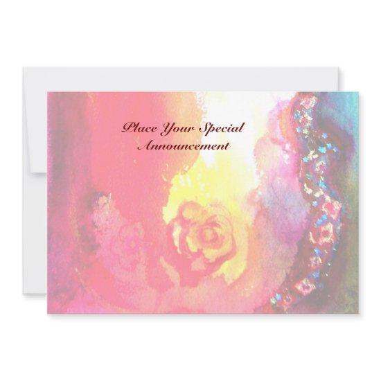THIRD MASK masquerade ball ,gold red yellow blue Announcement