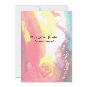 THIRD MASK ,masquerade ball ,gold red yellow blue Announcement