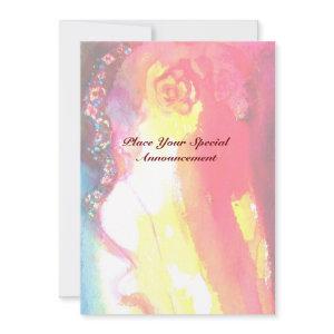 THIRD MASK masquerade ball ,gold red yellow blue Announcement