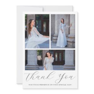 Three Photo Quinceanera Thank You Script
