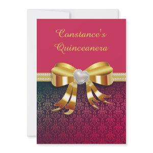 Trendy Colorful Pattern Quinceanera