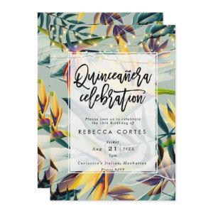tropical jungle quinceanera 15th birthday