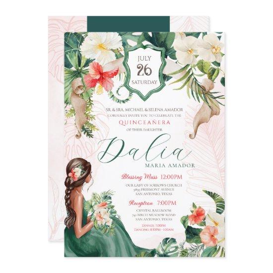 Tropical Quinceanera Birthday