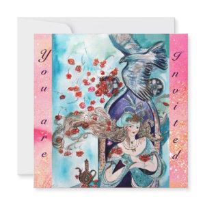 TURKISH FAIRY TALE ,bright  red blue pink sparkles
