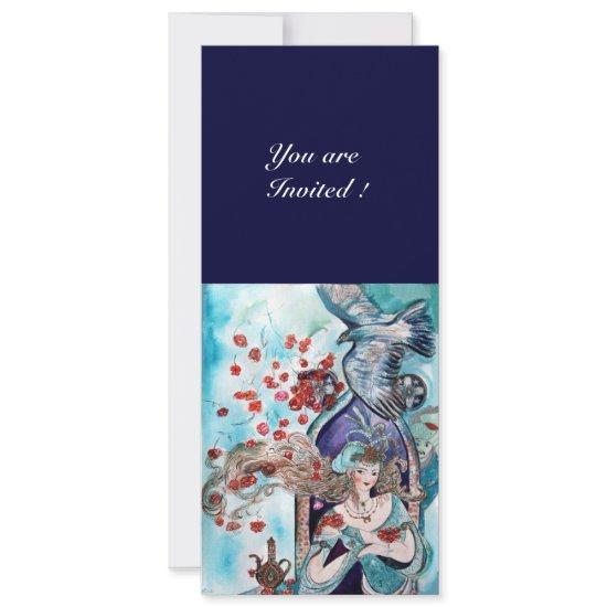 TURKISH FAIRY TALE ,bright red blue white black
