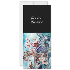 TURKISH FAIRY TALE ,bright red blue white black